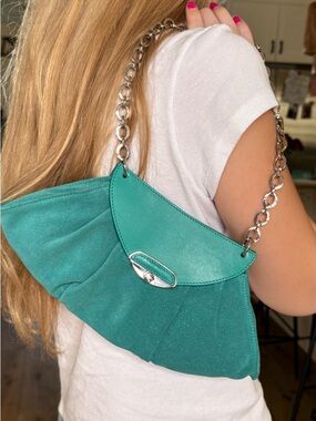 Furla suede bag. VIntage never used!